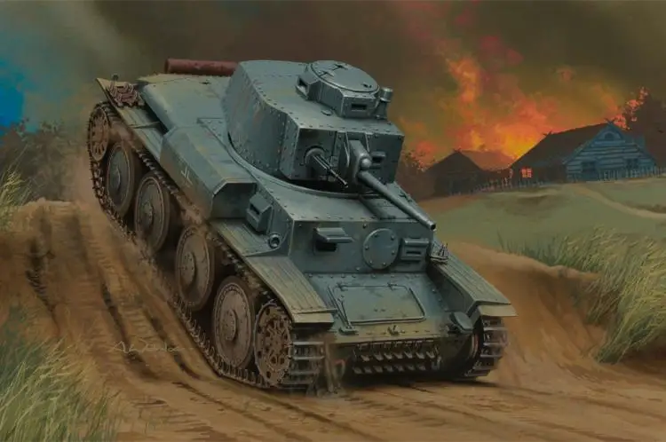 

HobbyBoss model 80137 1/35 German Panzer Kpfw.38(t) Ausf.G