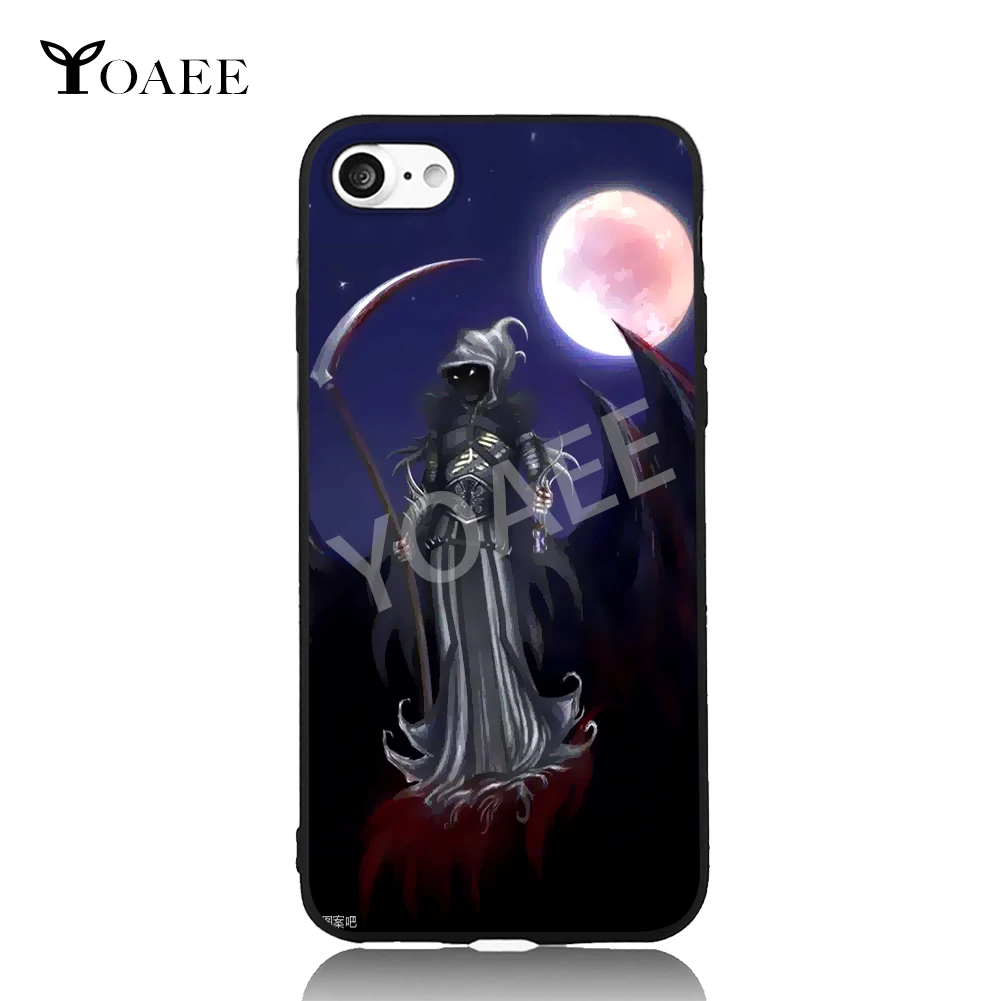 Love of Skull and Girl Fun Art For iPhone 6 6s 7 Plus Case TPU Phone Cases Cover Mobile Protection Decor Gift | Мобильные телефоны