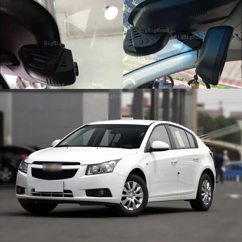 BigBigRoad для Chevrolet Cruze 2015 2013 Автомобильный видеорегистратор с Wi Fi в оригинальном