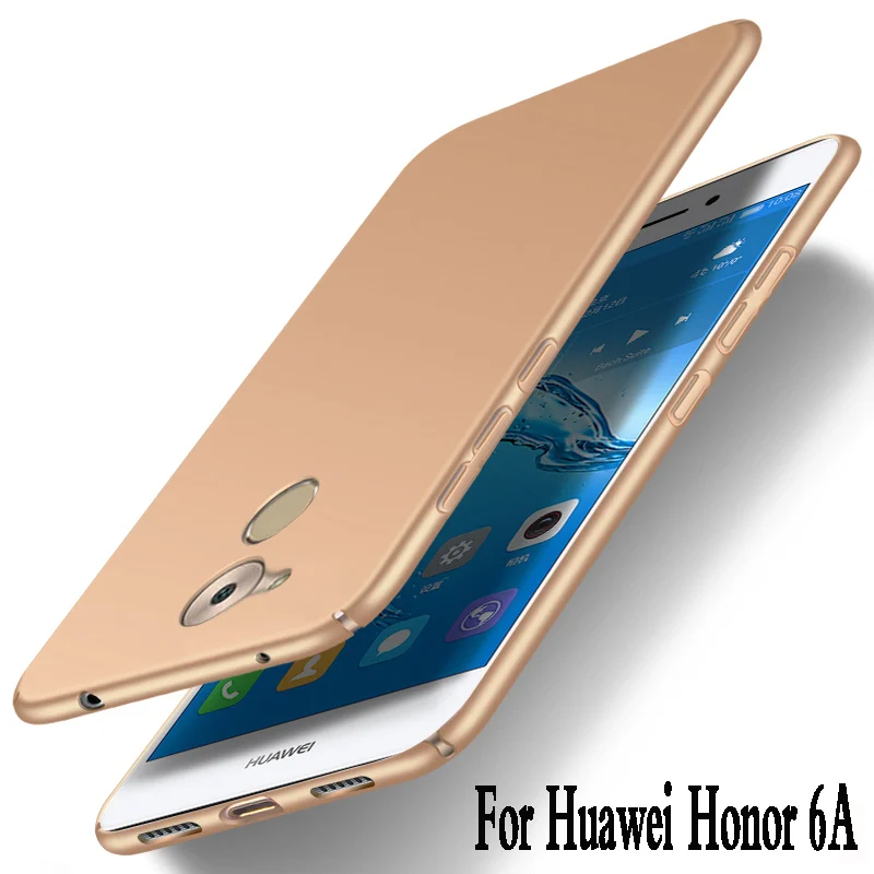 For huawei honor 6a cover case hard Plastic luxury fundas Protector mobile phone back for dli-tl20 armor 5&quot |