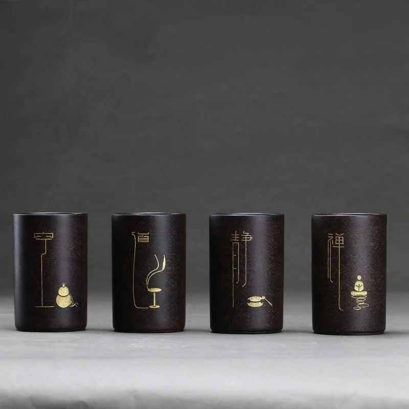 165 мл винтажная керамическая чашка ручной работы чайная посуда питьевое молоко