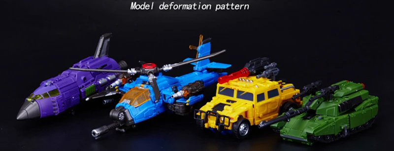 Трансформация WB стиль MBD Bruticus членов-натиск Blastoff Vortex Brawl Swindle 5в1 TF Рисунок Коллекция мальчик Робот Игрушки