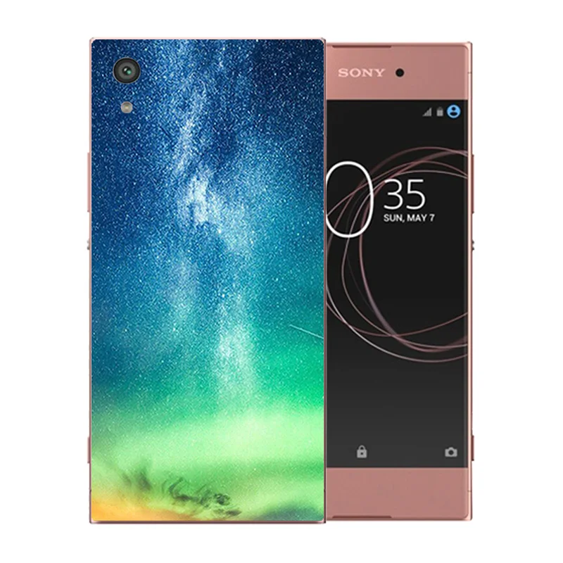 5 0 дюйма для Sony XA1 звездное небо узор пара телефонные чехлы Xperia Dual G3112 G3116 G3121 G3123