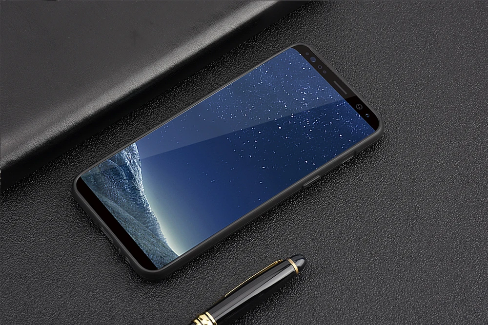 Чехол KEYSION для samsung Galaxy A8(), автомобильный Магнитный чехол с присоской, кольцо на палец, мягкая задняя крышка из ТПУ для A8 A530F