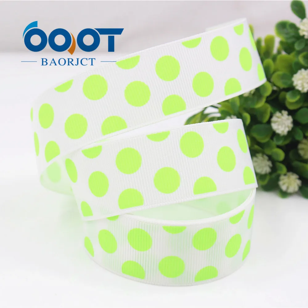 9 OOOT BAORICT 176223, горошек корсажная лента, 25 мм, 10 ярдов лента для шитья, DIY головной убор аксессуары ручной работы материал - Цвет: 9