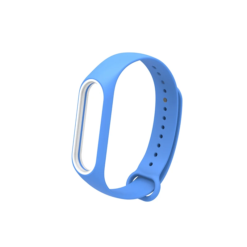 Blue Браслет Correa mi Band 3/4, металлический браслет без винтов, браслеты из нержавеющей стали для Xiaomi mi Band 4 Pulseira mi band 3, браслеты - Цвет ремешка: Blue