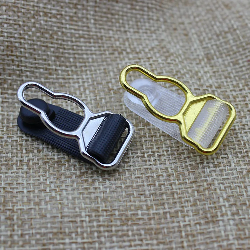 

Suspender clips 1.2cm Garter clip Garment clip Clothing accessories Sewing Supplies Metal+ PP 6 pcs/lot