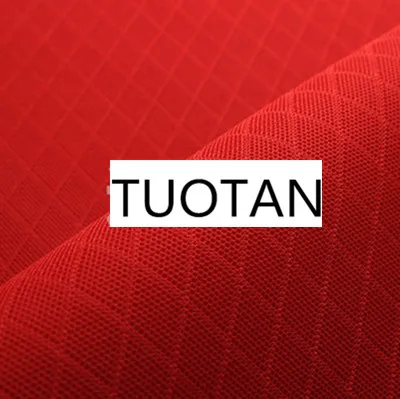 red Чехол для сиденья автомобиля ткань для дивана ткань сэндвич сетка Алмазная ткань подушка для стула ткань DIY Материал качество - Цвет: red
