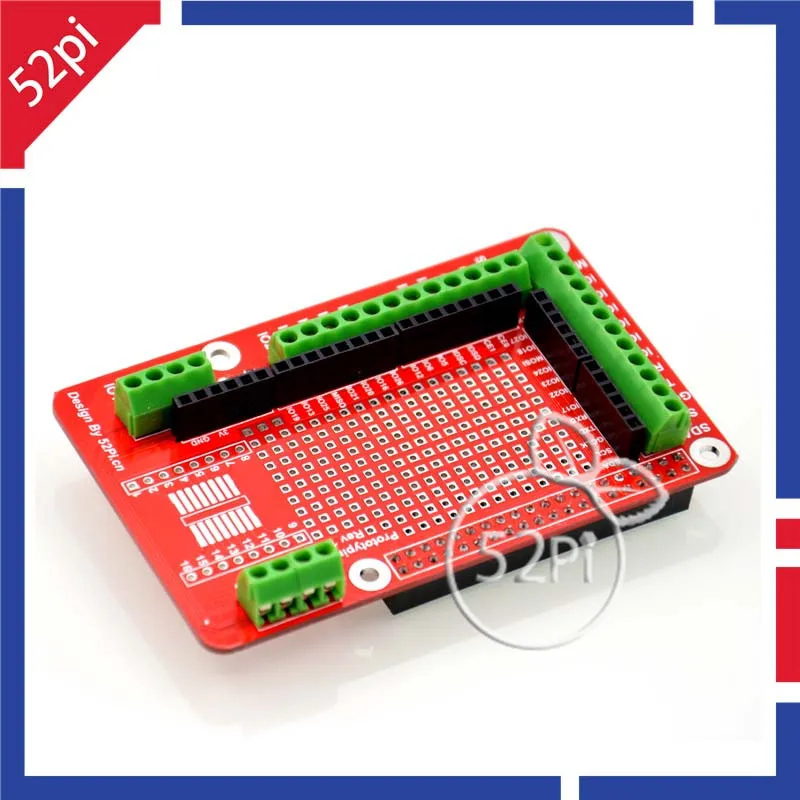 Аксессуары 52Pi прототип платы Pi для прототипирования плата Raspberry 2/3 Модель B/4|raspberry