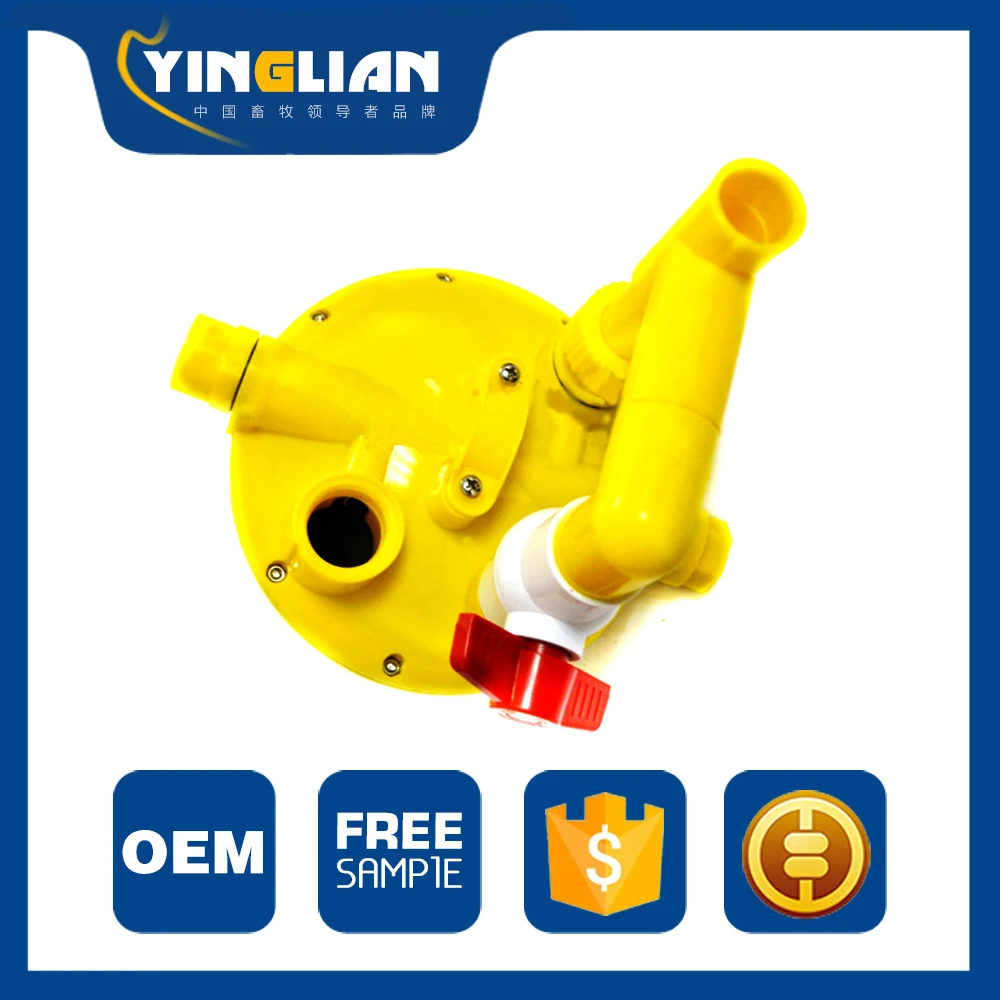 Регулятор давления воды для птицы соска перепелов с капельницей hv3n комплект