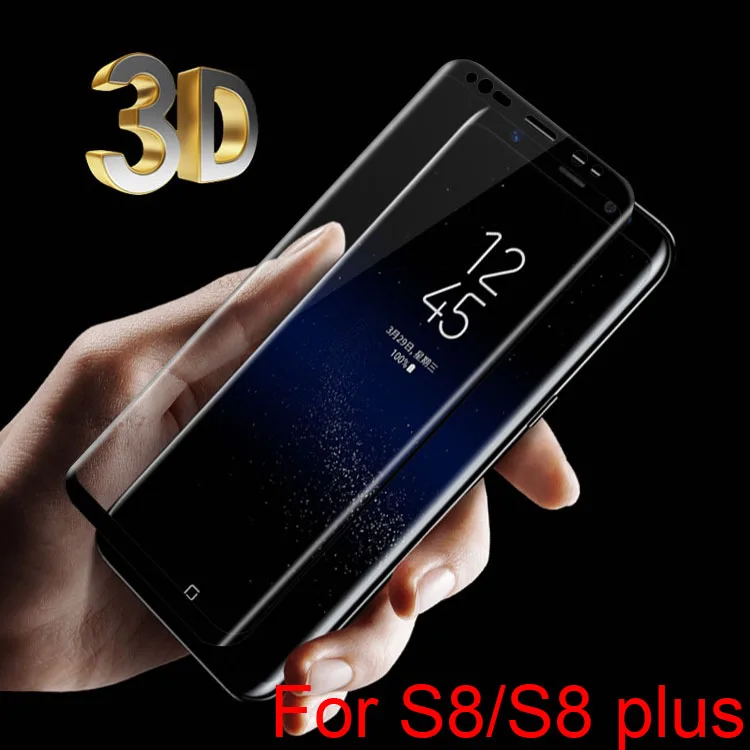 9H 3D закаленное стекло LCD изогнутая полная защитная пленка для экрана Крышка Samsung