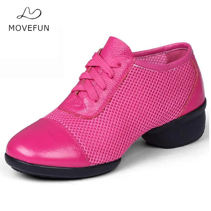 Танцевальная обувь женские спортивные сетчатые дышащие Танцевальные Кроссовки