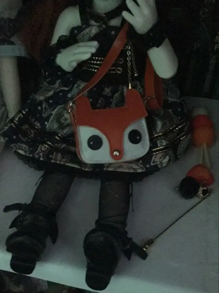 1/6 масштаб BJD Милая лиса сумка для BJD/SD аксессуары для куклы «сделай сам». В комплект не входят кукла, одежда, обувь, парик и другие аксессуары 16C1201