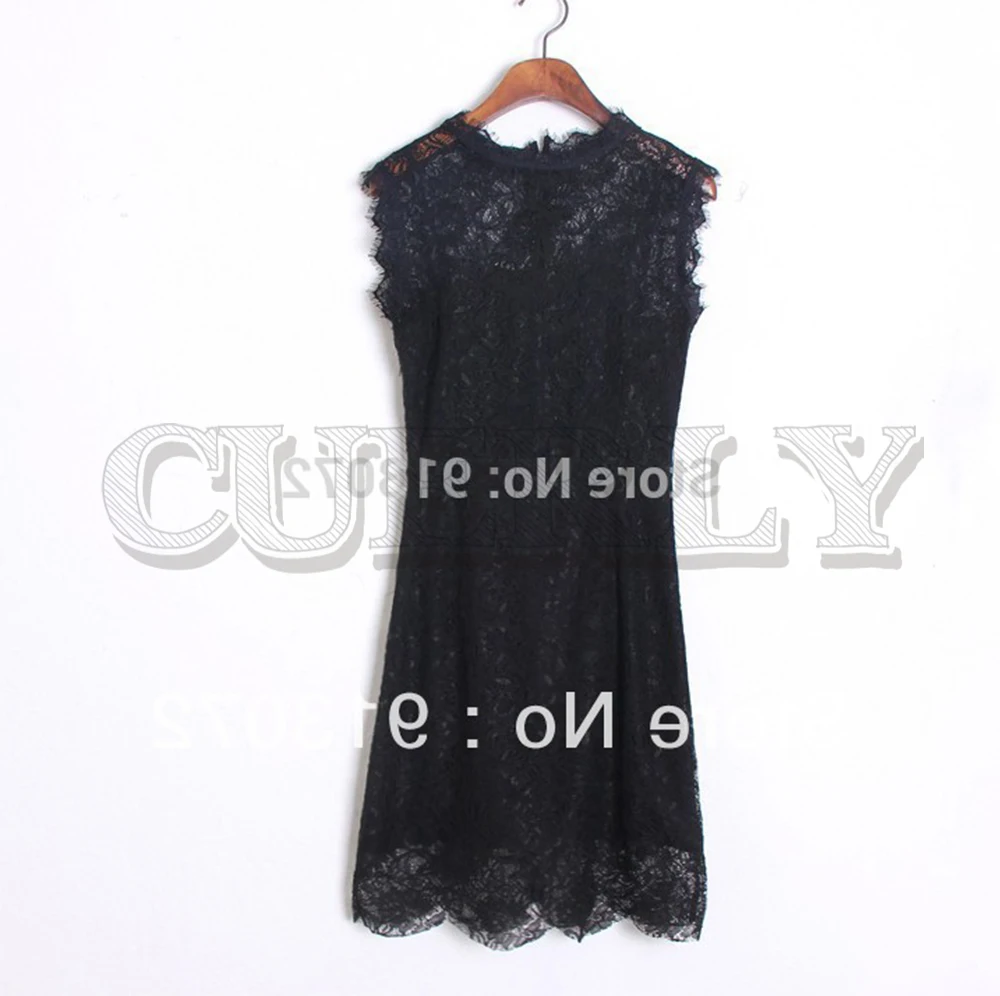 Новая модная женская элегантная сексуальная полная кружевная оболочка платье