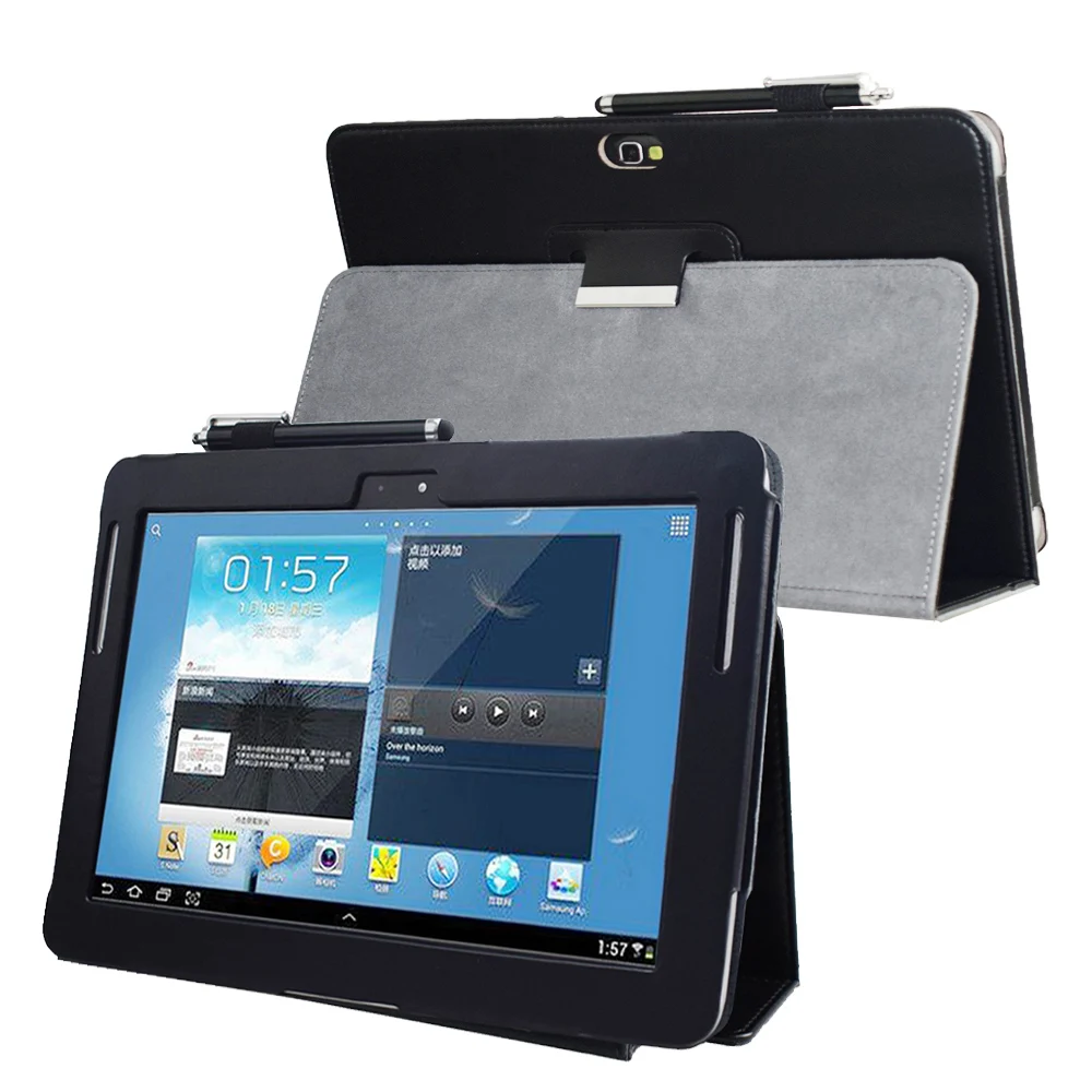 GT N8000 N8010 N8013 Note 10,1(2012 выпуск) Усовершенствованный кожаный чехол-подставка для samsung N8005 N8020 SCH-I925 Чехол-книжка для планшета