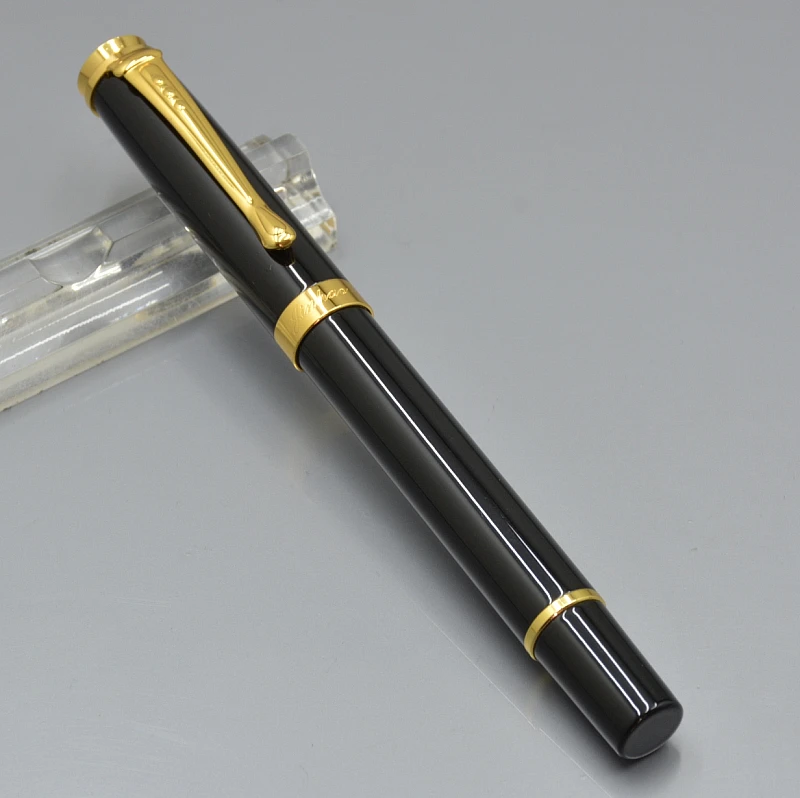Классические роскошные JINHAO 500 чёрная чернильная ручка Канцтовары офисный школьный поставки бренда свободно чернила для письма студенческие ручки подарок MB6