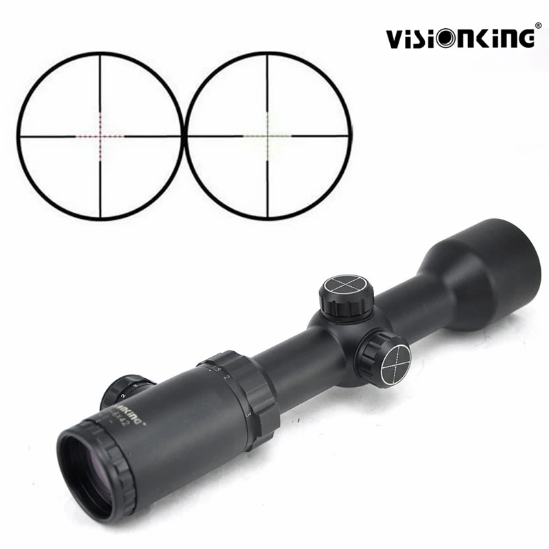 Visionking 1 5 6x42 прицел для охотничьей винтовки 30 мм широкоугольный с подсветкой 223 .308