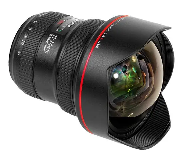 Новый сверхширокоугольный зум объектив Canon EF 11 24 мм F/4L USM|lens pen cleaning kit|lens factorylen band |