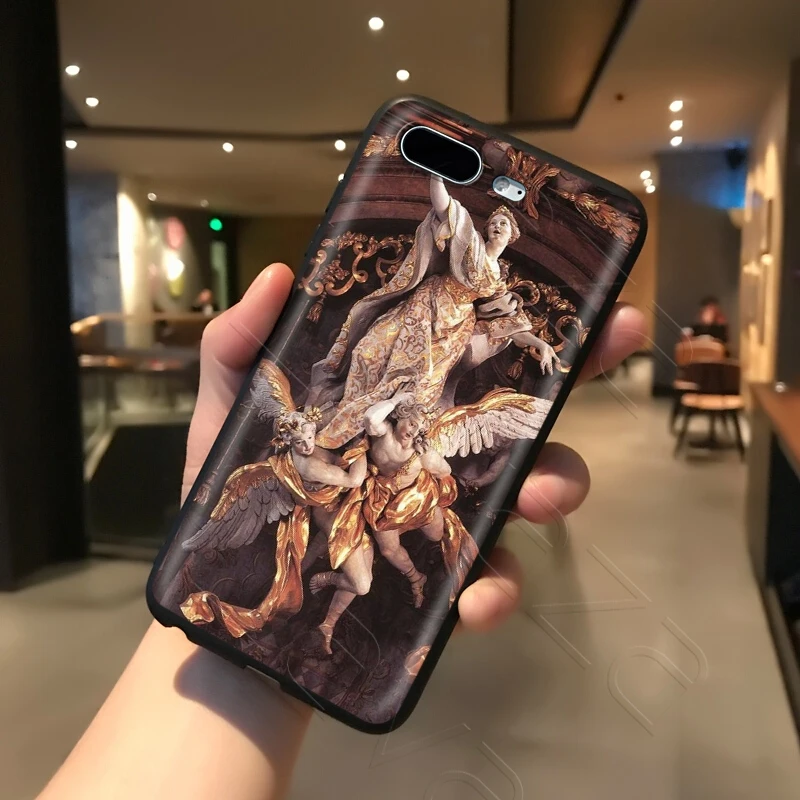 Lavaza Renaissance Angels Case for iPhone 11 Pro XS Max XR X 8 7 6 6S Plus 5 5s se |