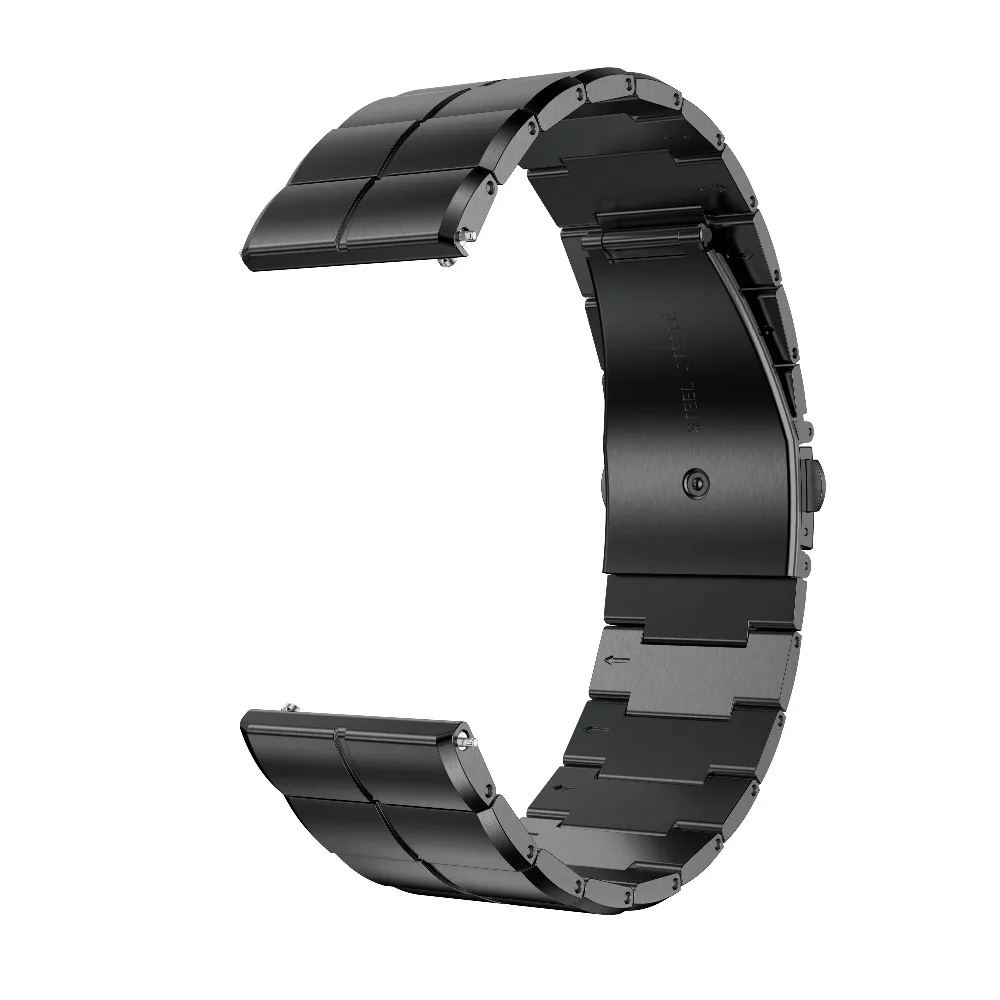 Ремешок из нержавеющей стали для samsung gear S3/S3 Frontier классический ремешок 22 мм ширина металлический ремешок для samsung Galaxy 46 мм ремешок для часов