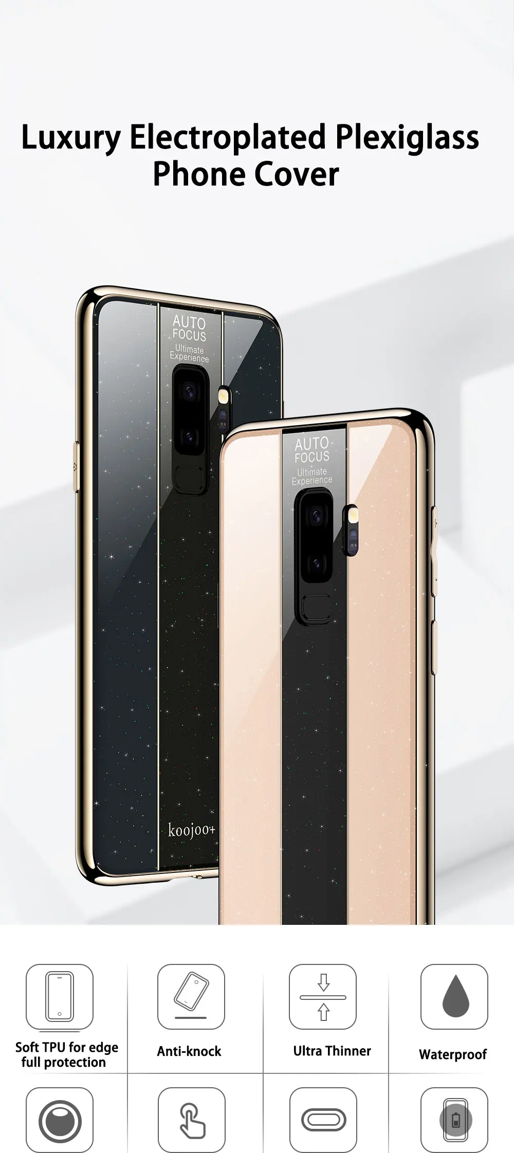 Для samsung S8 Plus Note 8 9 чехол s противоударное покрытие TPU+ PC стекло зеркальная крышка чехол для телефона для samsung Galaxy S9 Plus чехол S9