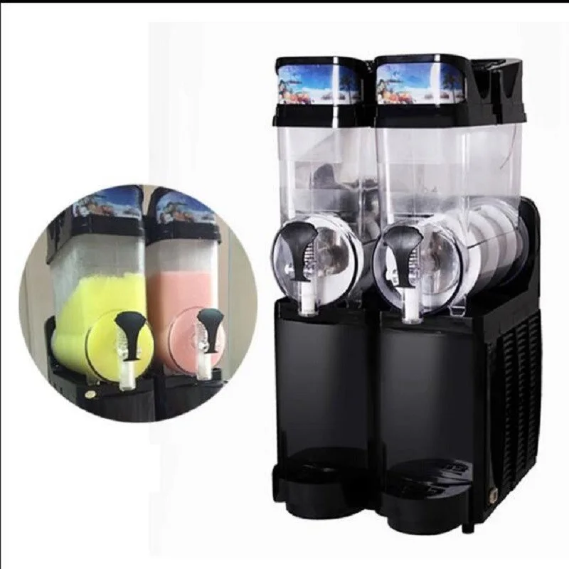 

15L*2 hot selling double tanks commercial ice slush machine