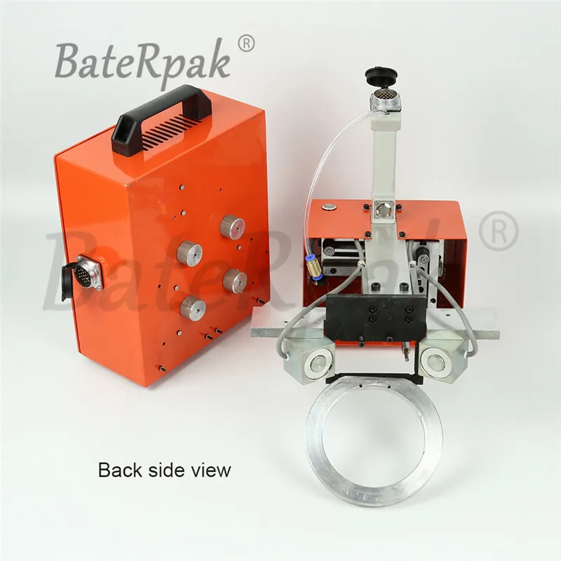 PMK-G01 BateRpak портативный вин номер маркировочная машина, кислород, азот, углекислый газ стальной Воздушный бак номер партии принтер, 80*40 мм