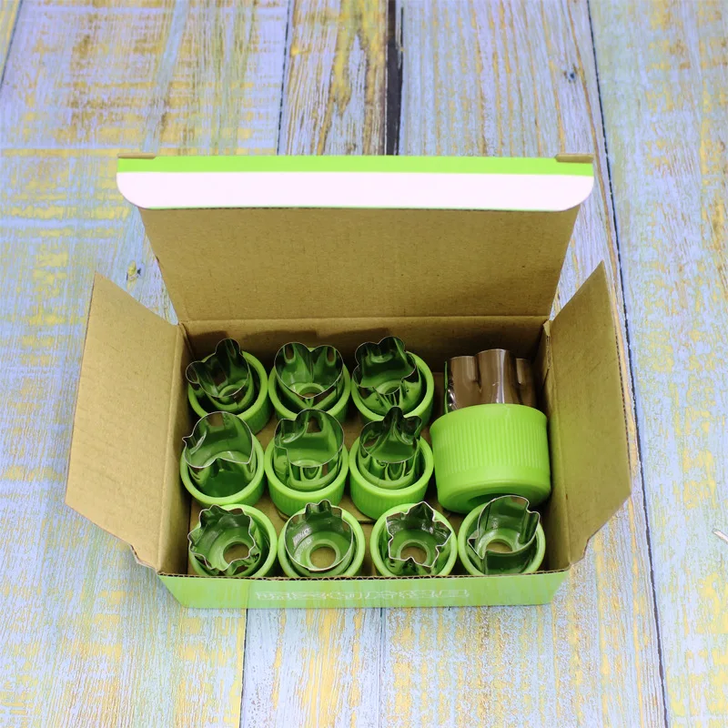 Металлические Формочки Нержавеющая сталь печенье плесень резки овощей и