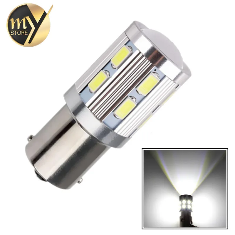 1156 BA15S 12 SMD белый 12V Samsung 5730 led высокая мощность лампы p21w R5W Автомобильные
