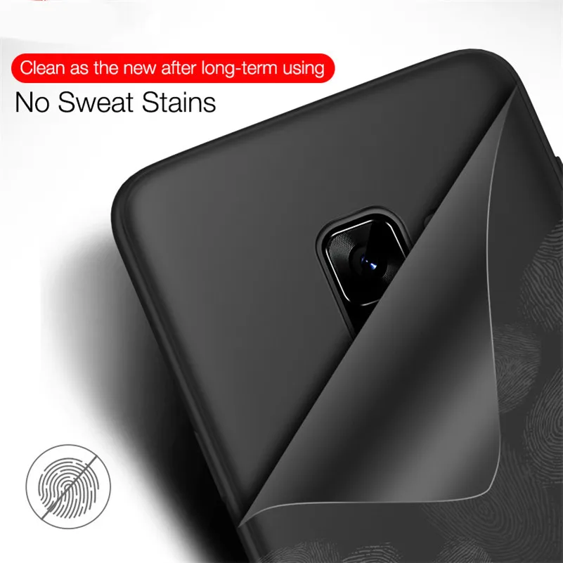 Note9 Матовый ТПУ матовый чехол для телефона Samsung Galaxy S9 + анти-отпечатков пальцев TPU S8
