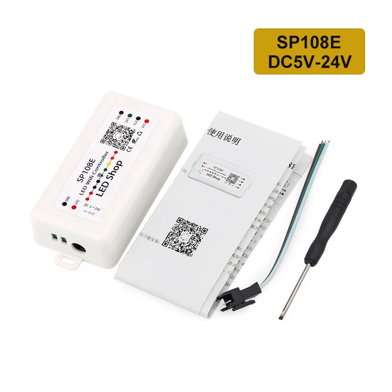 DC5 ~ 24V SP107E SK6812 SP105E Bluetooth APA102 SP110E WS2801 пикселей Светодиодная лента SP108E wifi WS2811 WS2812B