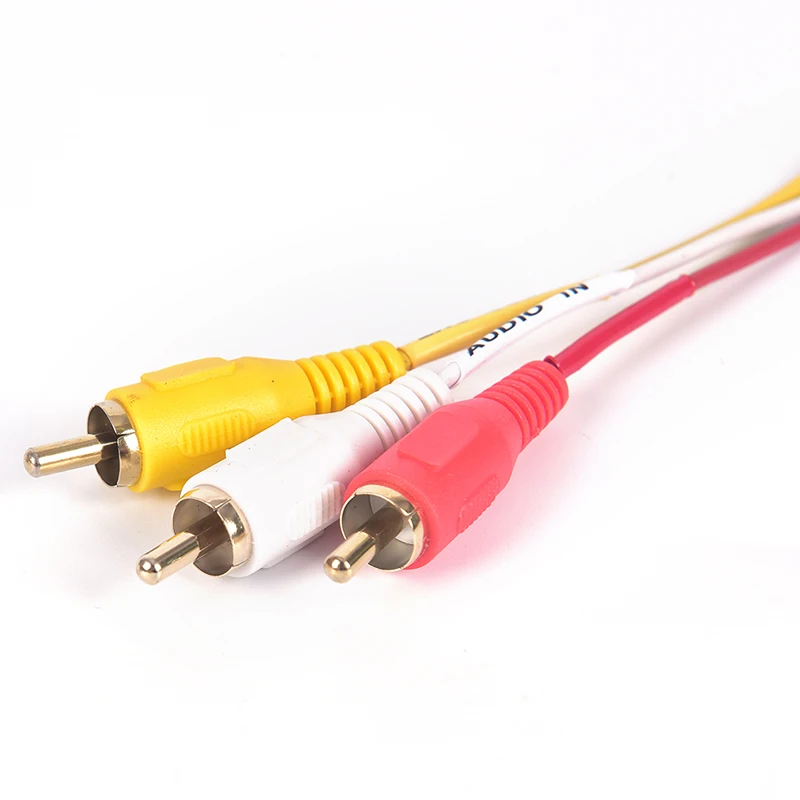 Соединительная плата штепсельная вилка 1 5 м головка 3RCA Для метлы истинное