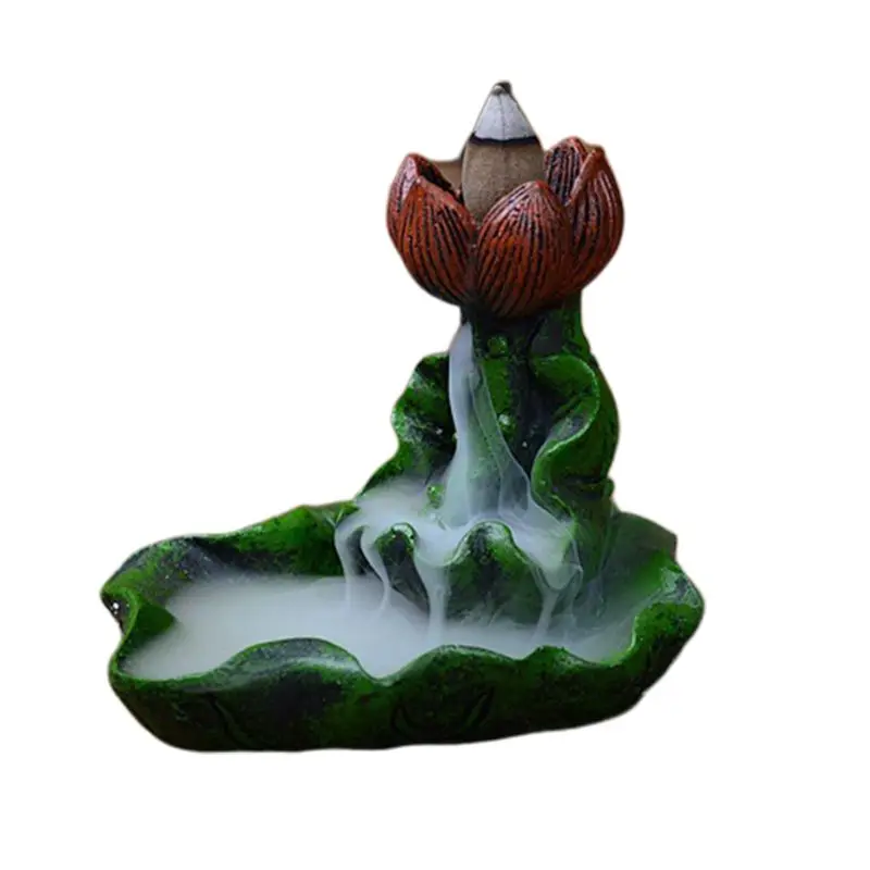 Горелка для благовоний с обратным потоком держатель ароматерапия орнамент