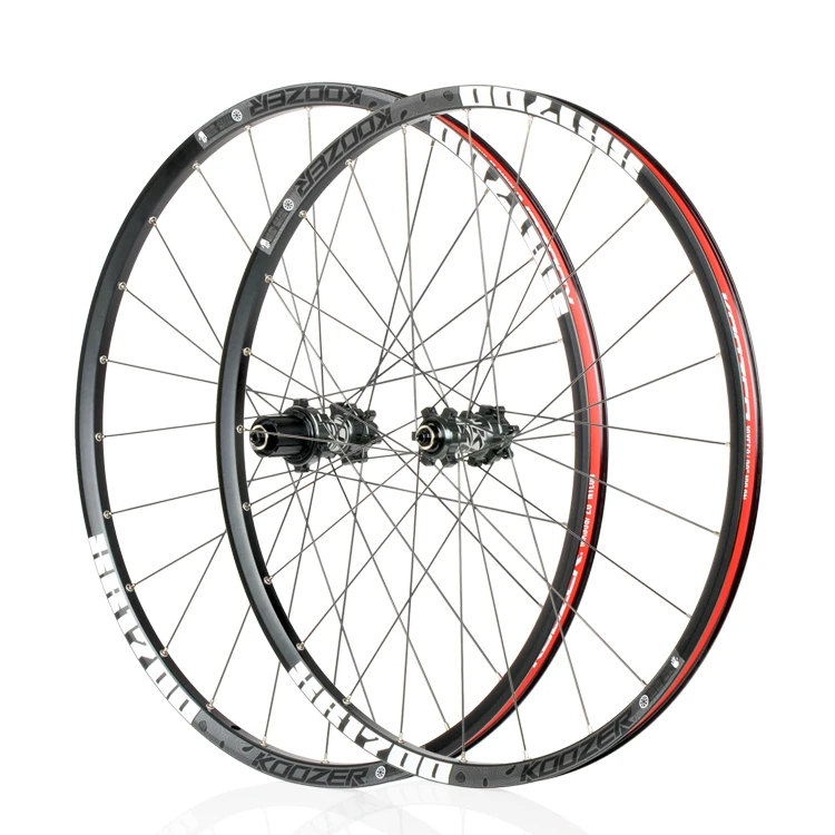 Комплект колес KOOZER XR1700 для горного велосипеда 72 круглые прямые спицы 24 Отверстия