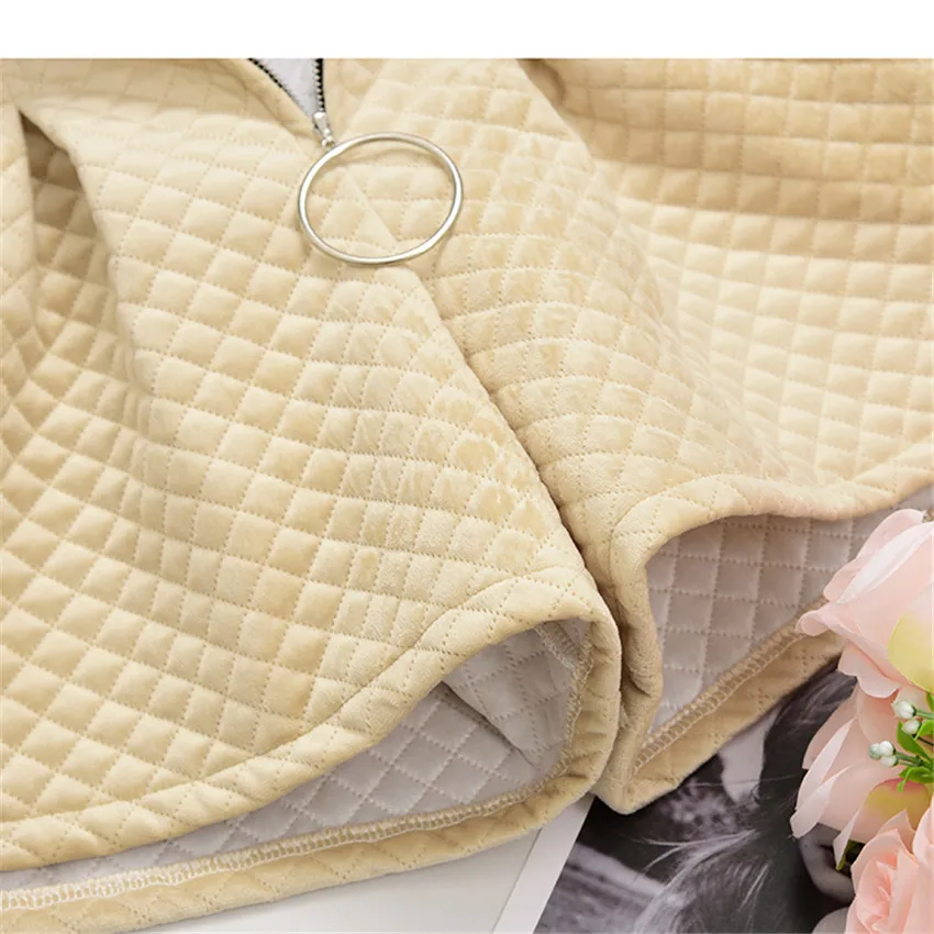 Женские бархатные шорты Gowyimmes однотонные золотистые с высокой талией большие