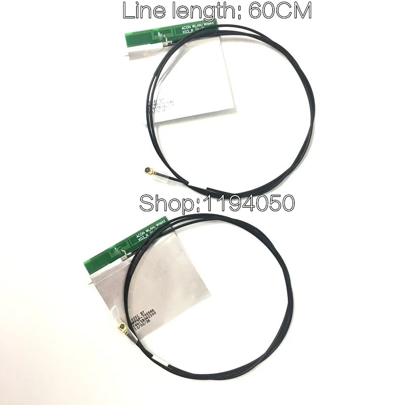 Antenna 2PCS BCM94352hmb DW1550 802.11AC 867 Мбит/с 2,4 ГГц и 5 ГГц двухдиапазонный BT4.0 Wi-Fi беспроводная LAN - Цвет: Antenna 2PCS