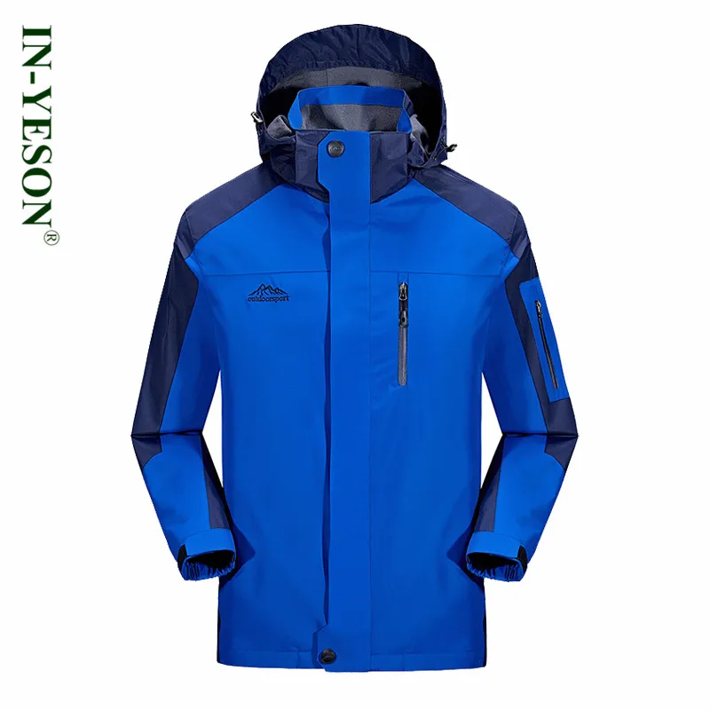 Новое поступление весна осень Мужская Уличная ветровка с капюшоном водостойкая