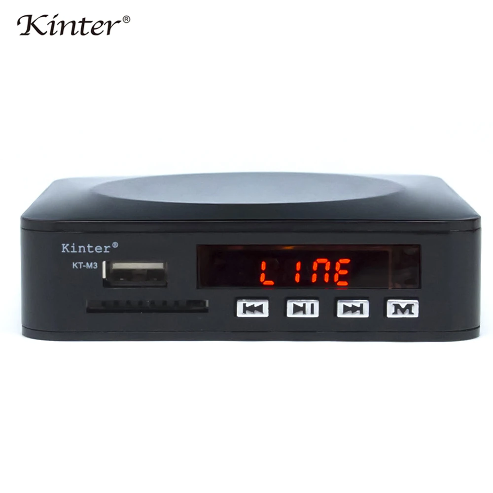Kinter M3 мини Предварительный усилитель Поддержка AV play с USB sd-картой вход