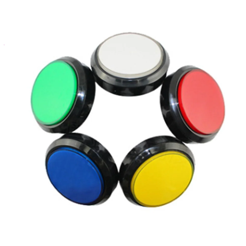 5 цветов 100 мм большой купол выпуклый Тип светодиодный ная подсветка кнопки для