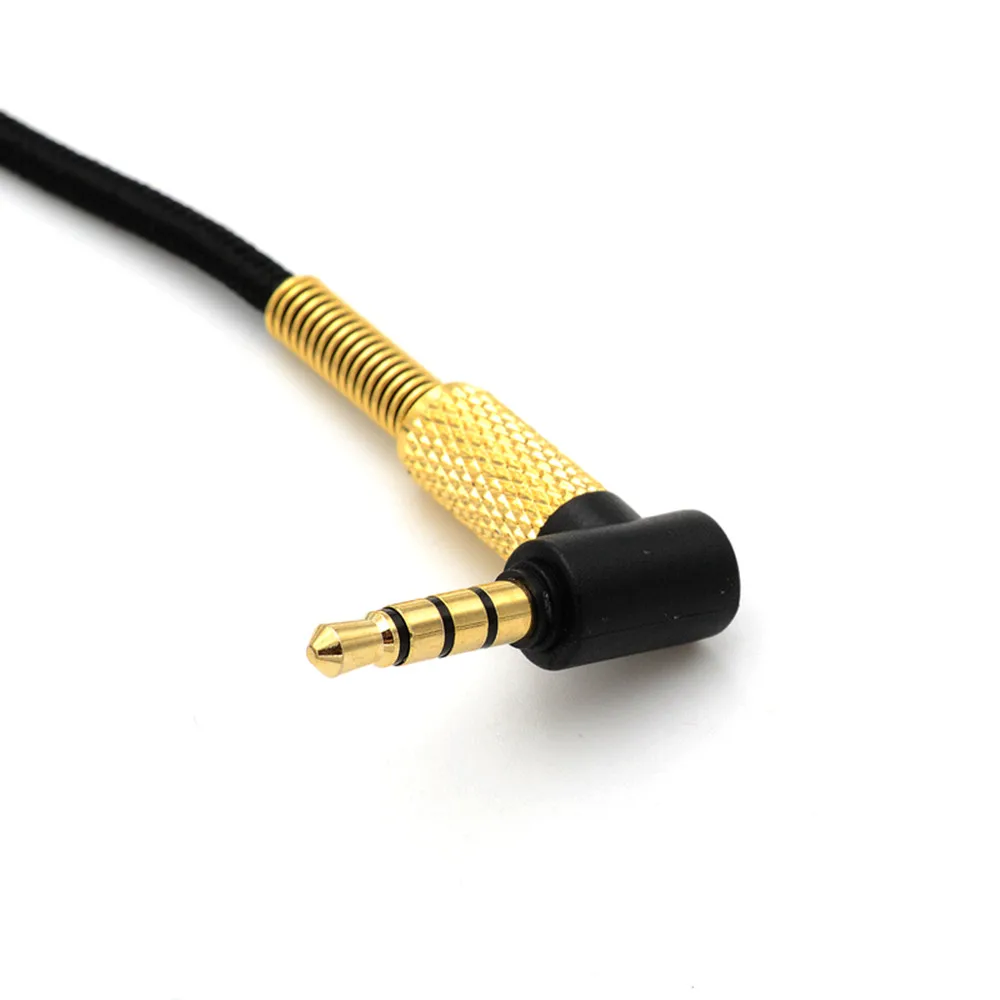 Сменный обновленный кабель шнур с микрофоном для Sennheiser HD598 HD558 HD518 HD595 HD6 HD8 DJ