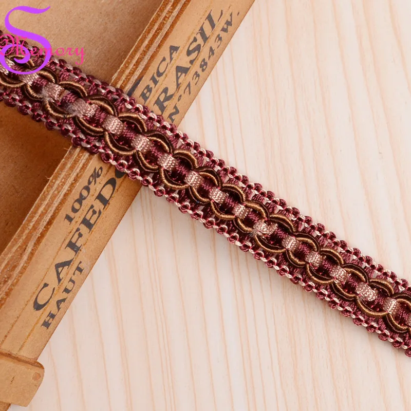 12 м Шторы Кружево ткань ленты отделкой бахромой DIY аксессуары для диван Подушки Детские Костюмы украшения