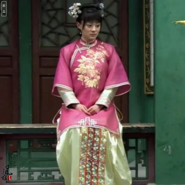 Молодой чжэньхуань костюм для прыжков по телевизору легенда о династии Цин