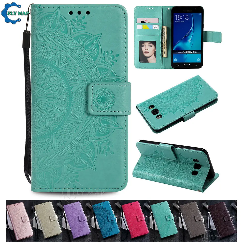 Чехол Кошелек с откидной крышкой для Samsung Galaxy J7 2016 j710 SM J710 7j J710FN J710MN J710FN/DS J710F