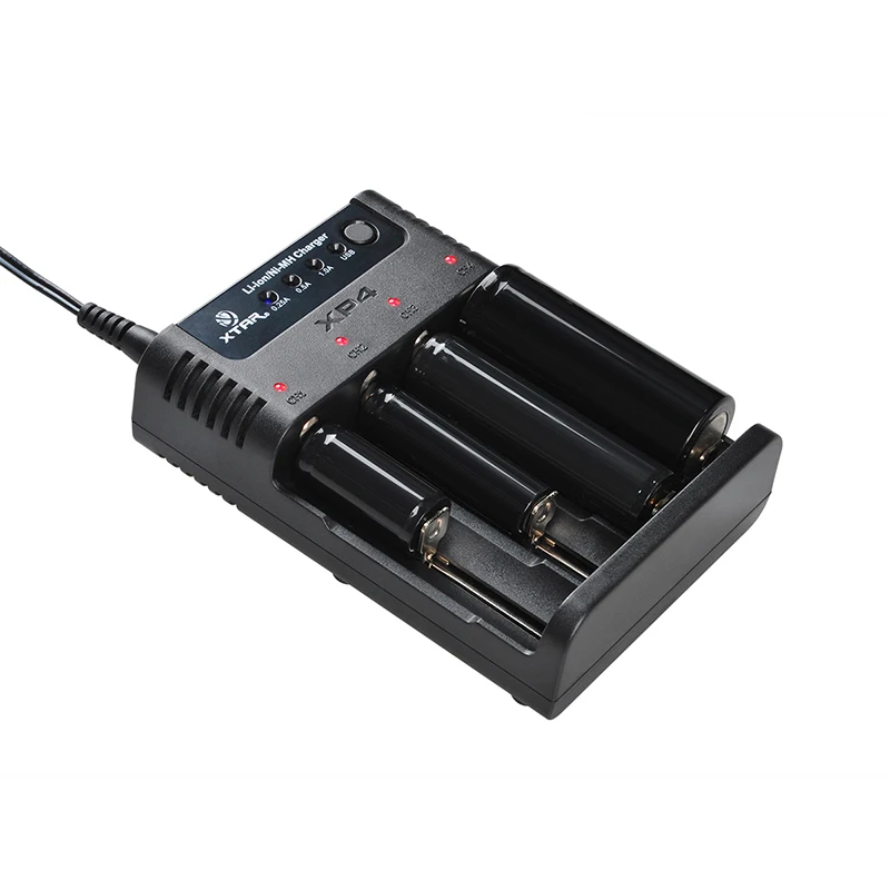 Зарядное устройство XTAR XP4 для аккумуляторов 14500 16340 18350 18650 26650 AAA AA A SC|charger for|charger for