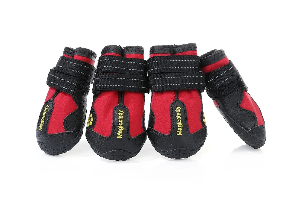 Водонепроницаемая дышащая обувь для собак защита лап противоскользящие ботинки