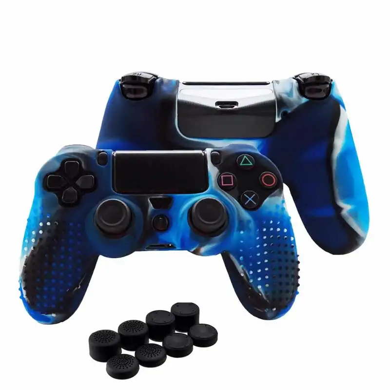 Мягкий силиконовый резиновый чехол для PlayStation Dualshock 4 PS4 DS4 Pro тонкий контроллер