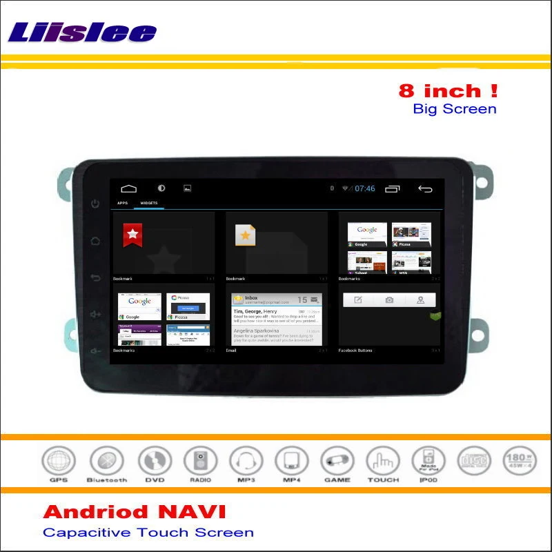 Liislee автомобильный Android медиа NAV карта навигационная система для Volkswagen Beetle 2012~ 2013 Радио Аудио Видео Мультимедиа(без DVD плеера