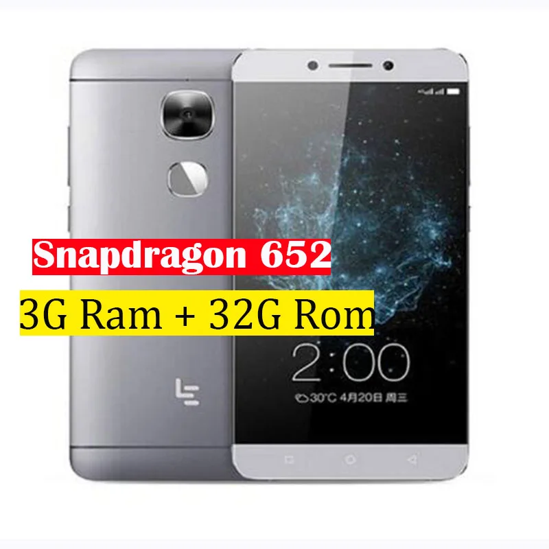 Оригинальный Letv LeEco Le 2X520 Qualcomm Snapdragon 652 Octa Core Smartphoe 5 &quot1920*1080 3 ГБ + 32 16MP мобильный