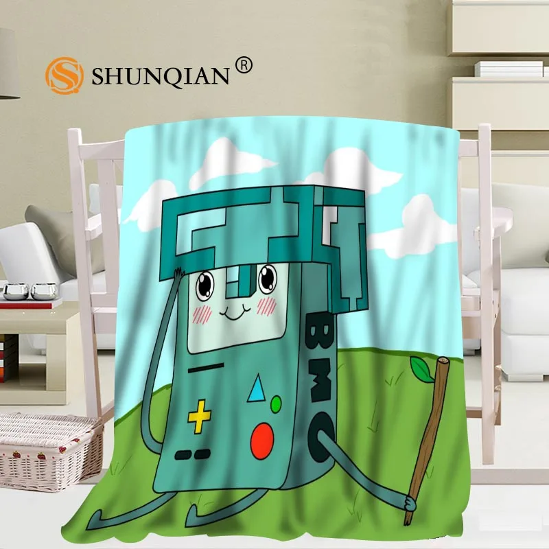 18 Adventure Time 02 одеяло мягкое DIY одеяло для дивана и кровати теплое одеяло для детей и взрослых на заказ 56x80Inch50X60Inch40X50Inch - Цвет: 18