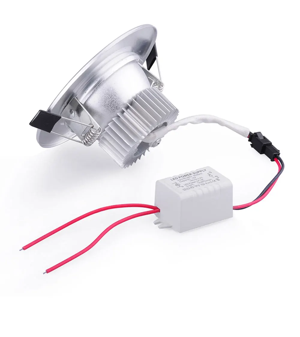 Высокая Мощность со светодиодной лампой мощностью светильник 3 Вт 5 7 9 12